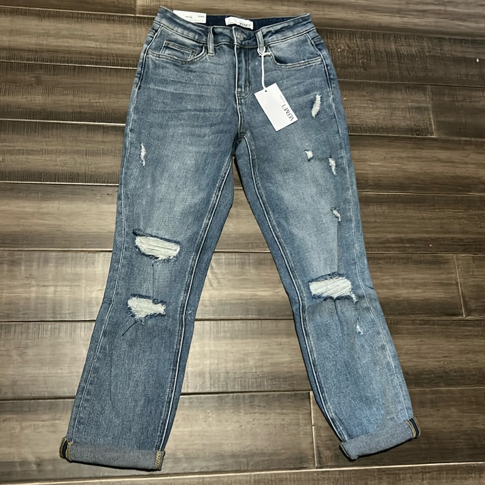 New Vervet Skeeter Stretch Boyfriend Jeans 24